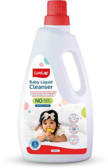 LuvLap Baby Liquid Cleanser 1000ml, For cleaning feedin...