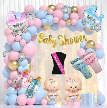 groovy dudz Baby Shower Decoration Items Set Mom to be ...