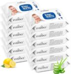 EVELANCE Caring Baby Wet Wipes with lid & Aloe Vera Ext...