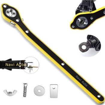 NAVI AUTO Labor Saving Hand Car Jack Wrench/Wrench/Jack...