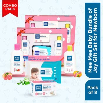 MeeMee Bundle of Joy Gift Set for Newborn, Lotion, Shma...