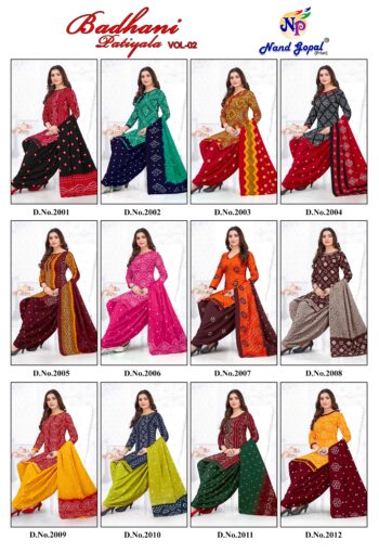 BANDHANI PATIYALA SUIT