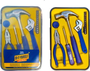 TATA AGRICO DIY Home tool kit - 17 Pcs ( Hammer, Plier,...