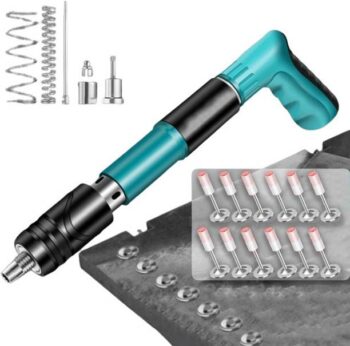 GDSTOREE Manual Steel Nail Gun Tool 12 pcs Nails, Nail ...