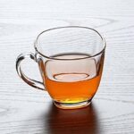 PKMSHO (Pack of 2) Glass Beer Mug Glass Set Beer Glass