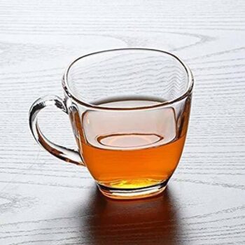 PKMSHO (Pack of 2) Glass Beer Mug Glass Set Beer Glass