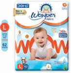 Wowper Fresh Baby Diapers Pants by Doms|Wetness Indicat...