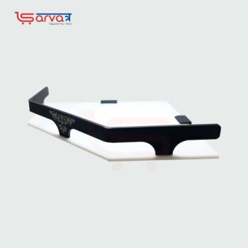 Acrylic Bathroom Corner Shelf, Wall Storage Shelf, Corner Shelves{Diamond Corner(12x12 INCH)} Acrylic Wall Shelf