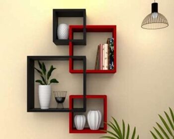 Wall shelf Rack for Living Room Decor shelf . MDF (Medium Density Fiber) Wall Shelf