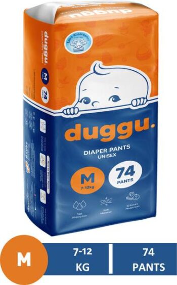 Duggu Baby Diapers Pants | 7 - 12 Kg | Medium | Pack 1 ...