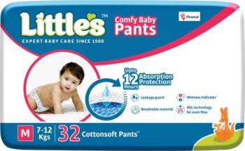 Little's Comfy Baby Pants Diapers with Wetness Indicato...
