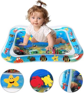 beautiloon Inflatable Tummy Time Premium Water Mat kids...