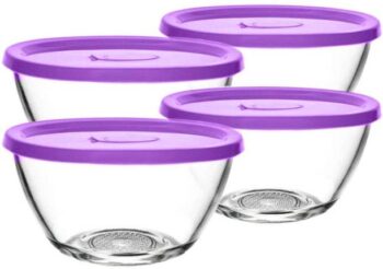 DIKUJI ENTERPRISE Glass Classic Dimpled Beer, Set of 6,...