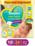 Pampers Active Baby Taped Diapers with Adjustable Fit -...
