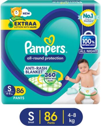 Pampers All Round Protection Diaper Pants, Anti Rash Bl...