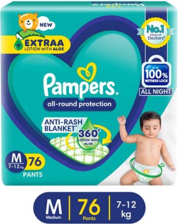 Pampers N_All Round Protection Diaper Pants, Anti Rash ...