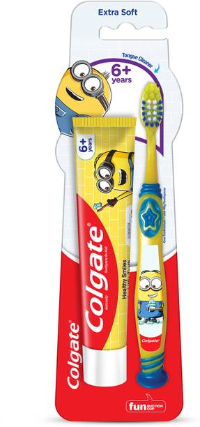 Colgate Kids 6+yr Minion Toothbrush Extra Soft with Ton...