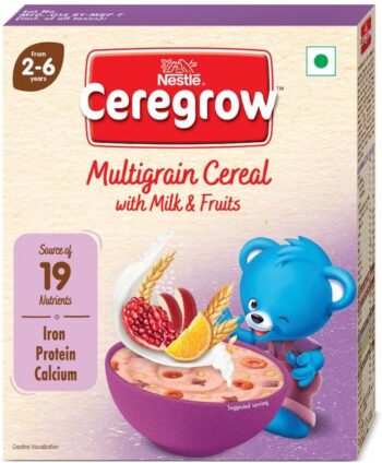 Nestle Ceregrow Multigrain Milk & Fruits Cereal | With ...