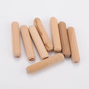 Bloomax Premium Hardwood Wooden Dowel Pins Dia- 8mm, L-...