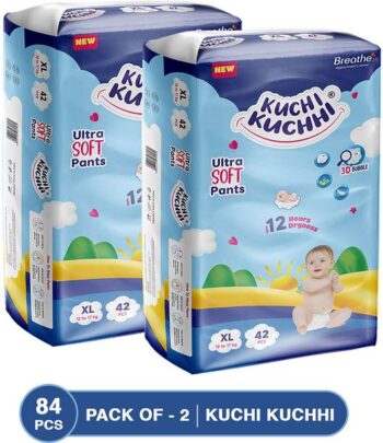 KUCHI KUCHHI Premium super soft baby diaper with a 3D b...