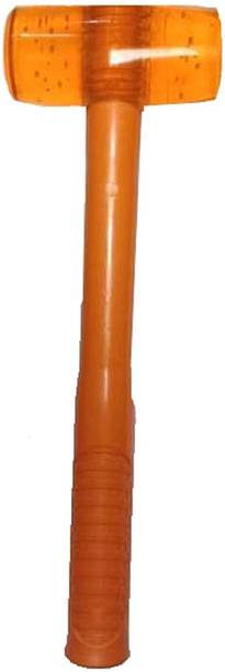 AASONS 50mm Rubber Mallet Hammer with Rubber Round Head...