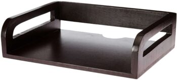 Artesia Wall Mount Brown Rack Shelves Wooden Wall Shelf