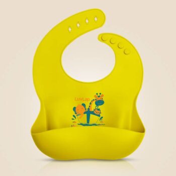LuvLap Silicone Baby Bib for Feeding & Weaning Babies &...