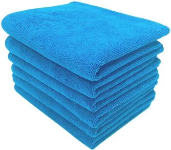 Sheen Orange,30X40CM,250GSM,14 Dry Microfiber Cleaning ...