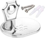 iSTAR Soap Holder/Soap Dish For Bathroom (304 Stainless Steel High Grade Material) (Glossy Finish)