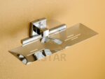 iSTAR Stainless Steel 304 Anti Rust Corrosion-Free Double Dish-Bathroom Soap Holder, Medium (Silver Finish)