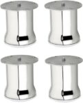WSK Steel Chrome Golssy SOFA LEG 50 MM / 3 Inch Fixed F...