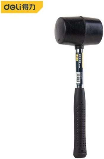 Deli Steel Handle Rubber Mallet DL5612 -12oz Steel Hand...