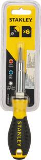 STANLEY 6 - WAY Standard Screwdriver
