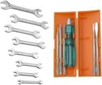 DHATRI TOOLS Tool Kit Set for Home/Garage/Car/Bike/Industry (Set of 14 pcs Tool kit) Contains 6 Pcs Sc...