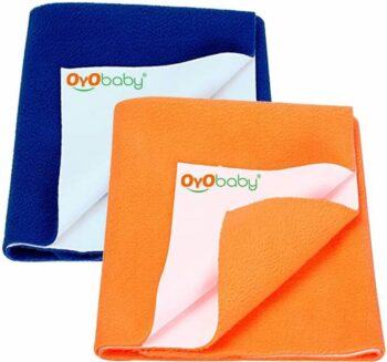 Oyo Baby Waterproof Baby Bed Protector Sheets(70cm X 50...