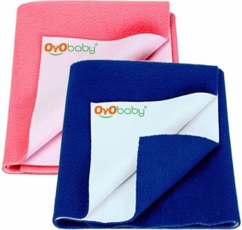 Oyo Baby Waterproof Bed Protector Dry Sheet(70cm X 50cm...