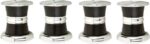 WSK Wenge Color Glossy Finish SOFA LEG 50 MM / 3 Inch F...