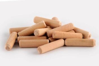 Bloomax Wooden Dowel Pins 10mm/40mm (Pack Of-500 Pcs) S...