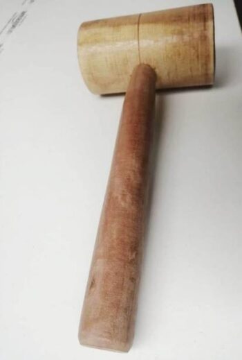 aaryason Wooden Mallet Hammer Wood Polished_34 Wooden H...
