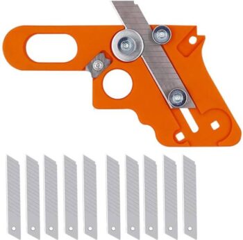 Inditrust Woodworking Edge Trimmer Tool Set with 10 Bla...