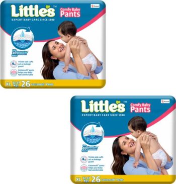 Little's Comfy Baby Pants, Standard, Extra Large With 1...