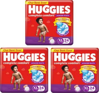 Huggies Wonder Pants Extra Large (XL) Size Baby Diaper ...