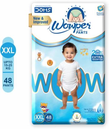 Wowper Fresh Baby Diapers Pants | Wetness Indicator | U...