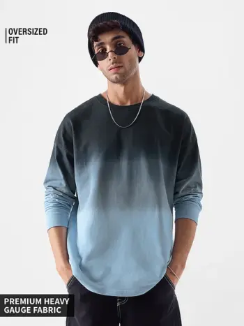 Ombre: Midnight Blue