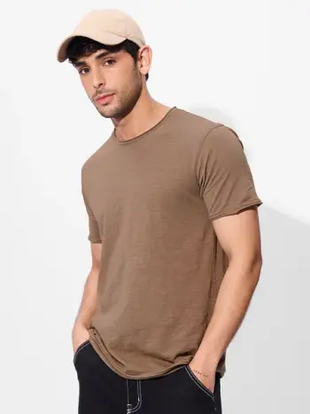 Rockstar Tee: Chestnut Brown
