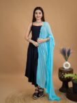Chiffon Solid Red Women Dupatta