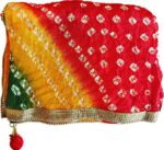 Silk Blend Printed Multicolor Women Dupatta
