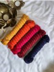 2-meters-5-pompom-pack-of-5-yellow-orange-rani-maroon-navy-blue-original-imagkzeqypwsgtdt.jpeg