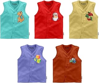 Baby Boy's & Baby Girl's Printed T-Shirt/Jhabla/Nightsuits with Assorted Prints- Multi-Pack