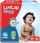 LuvLap Pant Style Baby Diapers, X-Large (XL), 54 Count, For babies of Upto 12-17Kg with Aloe Vera Lotion for rash protection, with upto 12hr protection, Diapers
